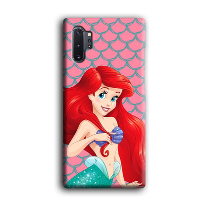 Ariel The Beauty Princess of Mermaid Samsung Galaxy Note 10 Plus Case-Oxvistore