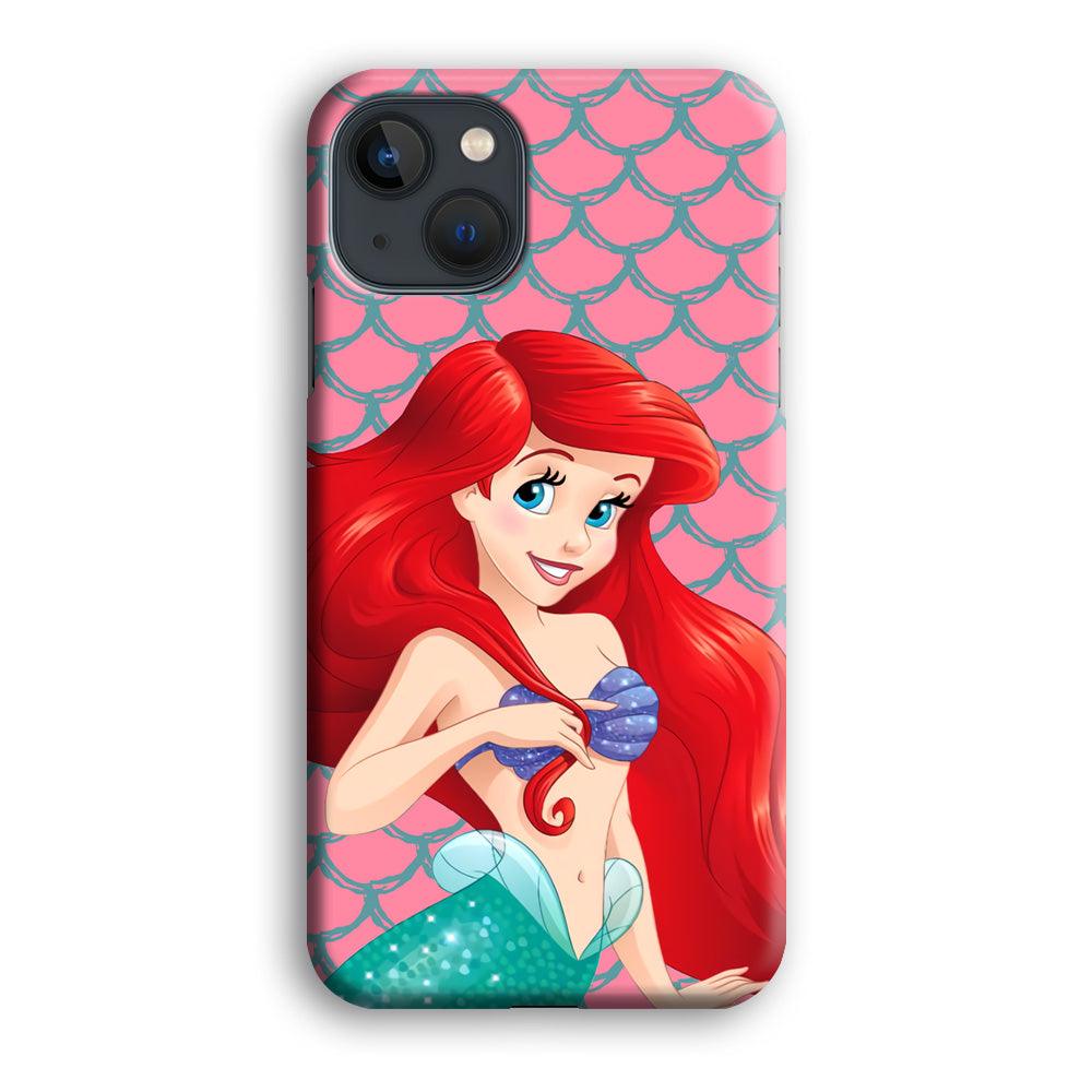 Ariel The Beauty Princess of Mermaid iPhone 15 Plus Case-Oxvistore