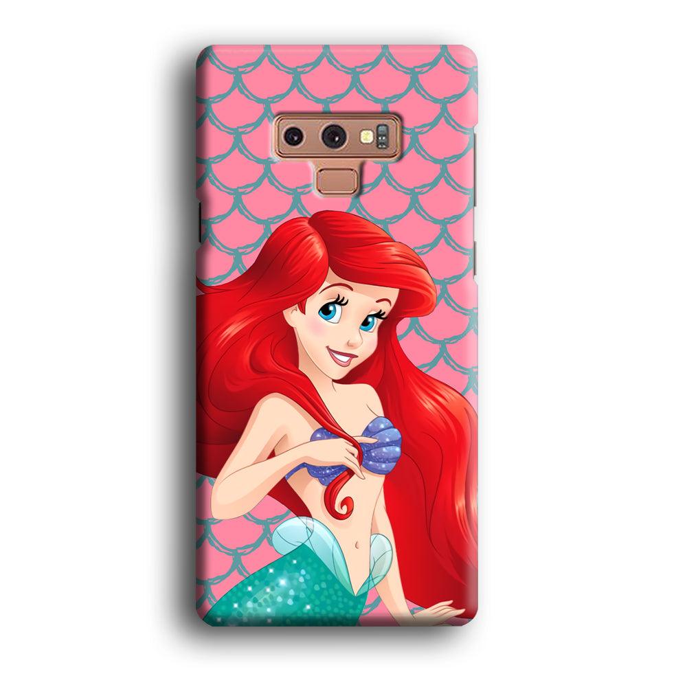 Ariel The Beauty Princess of Mermaid Samsung Galaxy Note 9 Case-Oxvistore