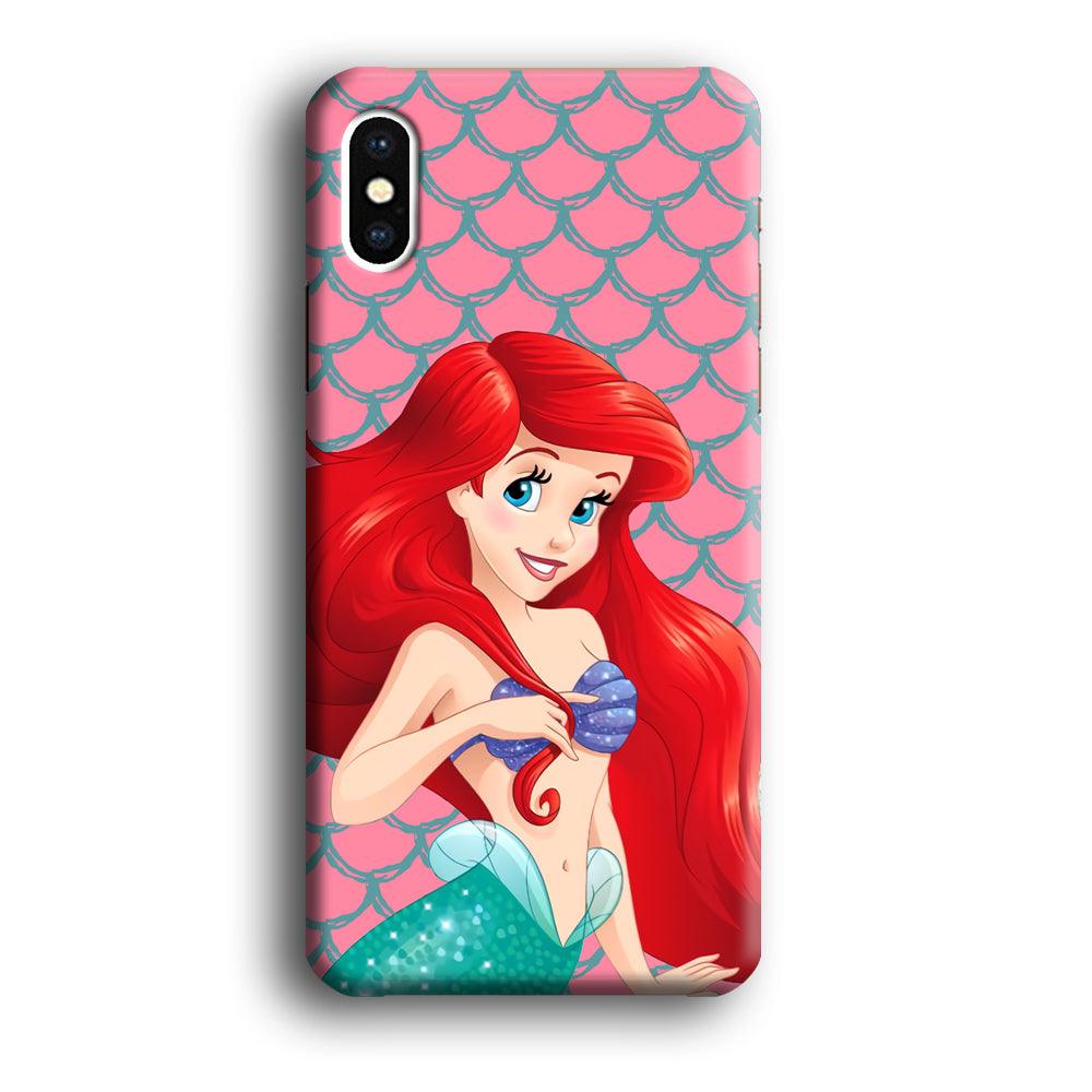 Ariel The Beauty Princess of Mermaid iPhone X Case-Oxvistore