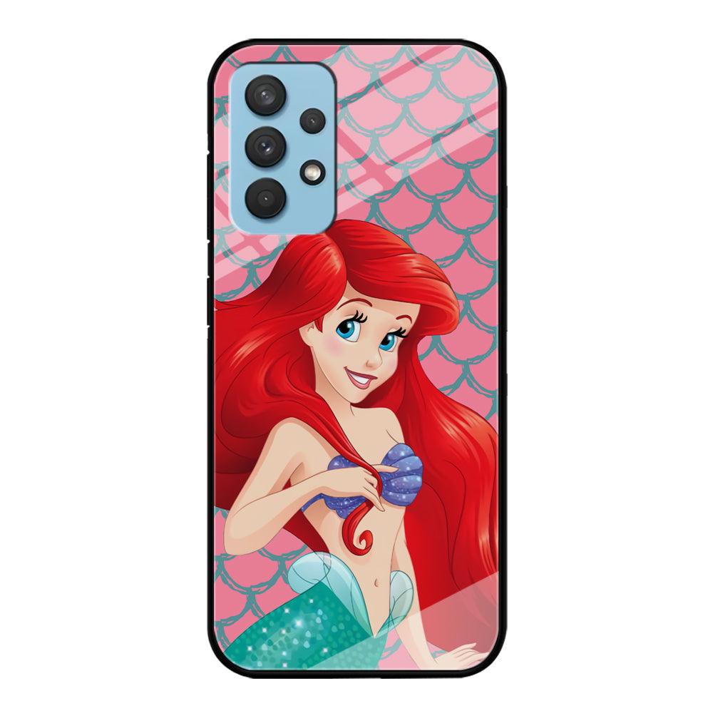 Ariel The Beauty Princess of Mermaid Samsung Galaxy A32 Case-Oxvistore