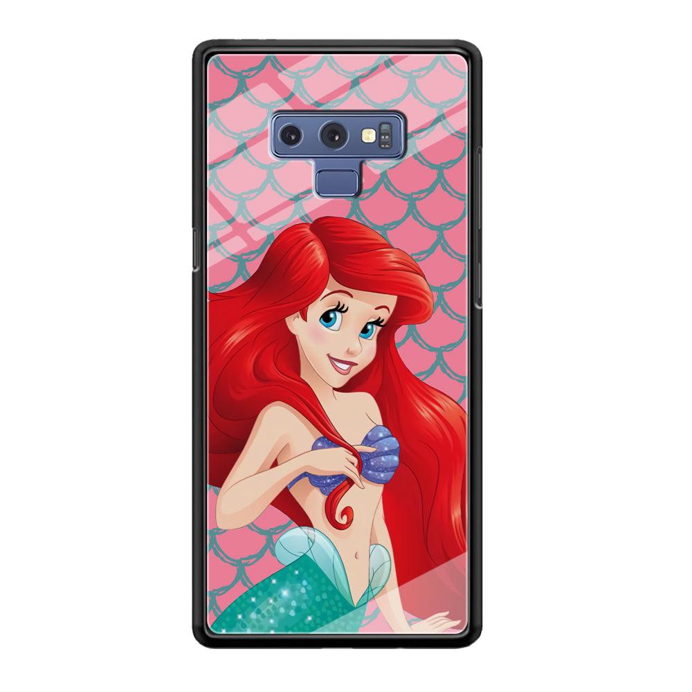 Ariel The Beauty Princess of Mermaid Samsung Galaxy Note 9 Case-Oxvistore