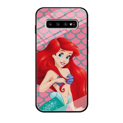 Ariel The Beauty Princess of Mermaid Samsung Galaxy S10 Case-Oxvistore