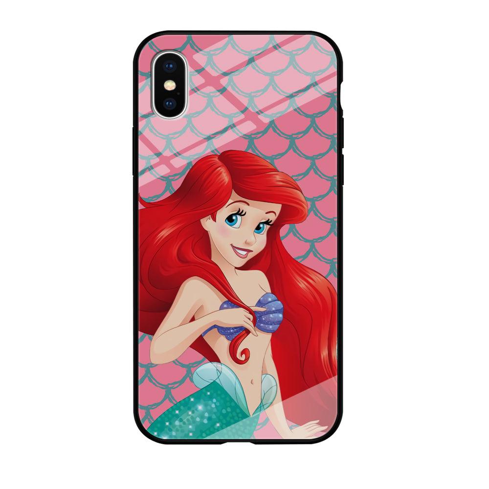 Ariel The Beauty Princess of Mermaid iPhone X Case-Oxvistore