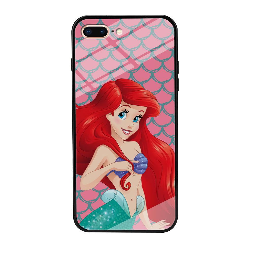 Ariel The Beauty Princess of Mermaid iPhone 8 Plus Case-Oxvistore