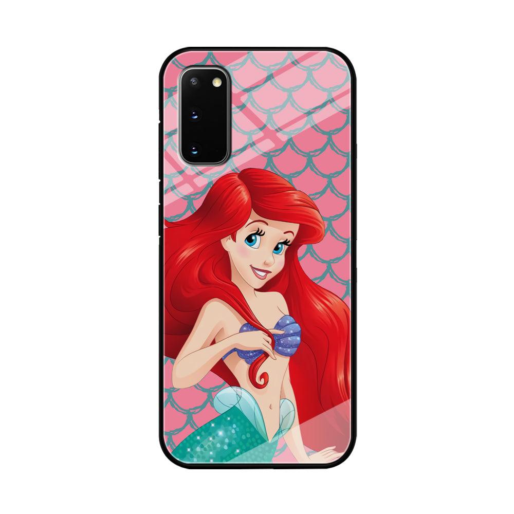 Ariel The Beauty Princess of Mermaid Samsung Galaxy S20 Case-Oxvistore