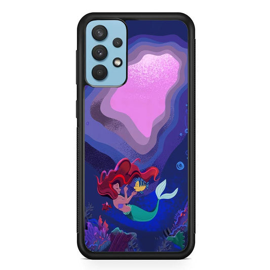 Ariel The Princess Deep of The Sea Samsung Galaxy A32 Case-Oxvistore