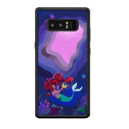 Ariel The Princess Deep of The Sea Samsung Galaxy Note 8 Case-Oxvistore