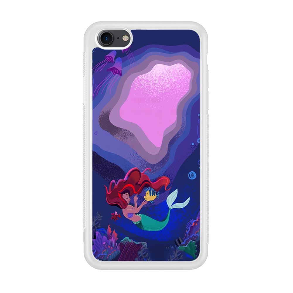 Ariel The Princess Deep of The Sea iPhone 8 Case-Oxvistore