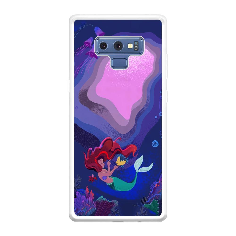 Ariel The Princess Deep of The Sea Samsung Galaxy Note 9 Case-Oxvistore