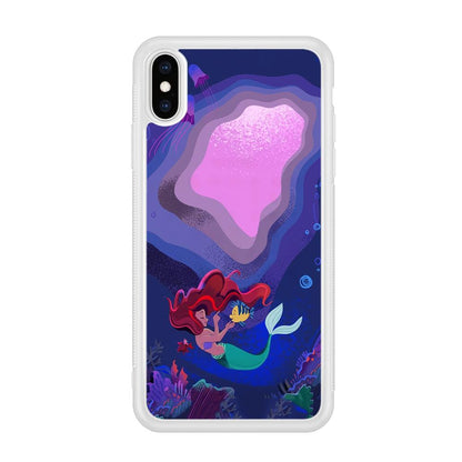 Ariel The Princess Deep of The Sea iPhone X Case-Oxvistore