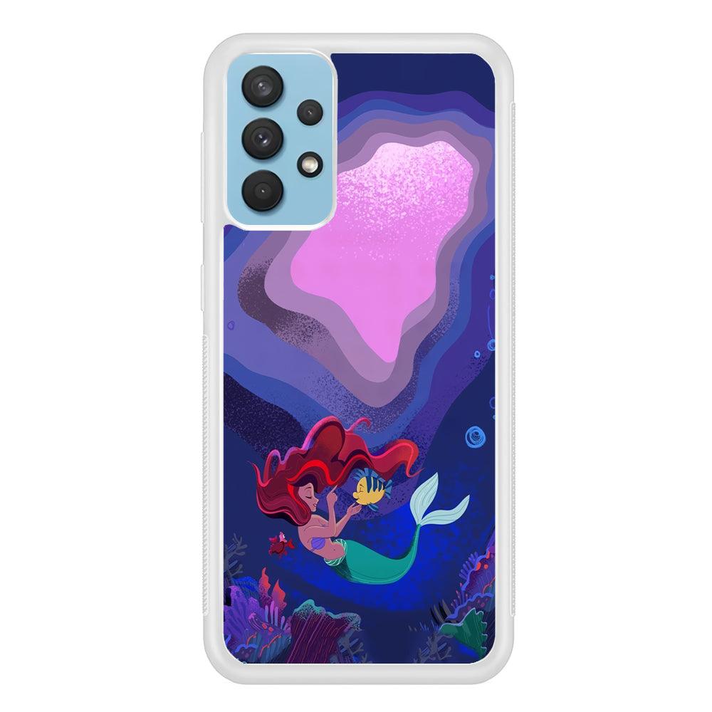 Ariel The Princess Deep of The Sea Samsung Galaxy A32 Case-Oxvistore