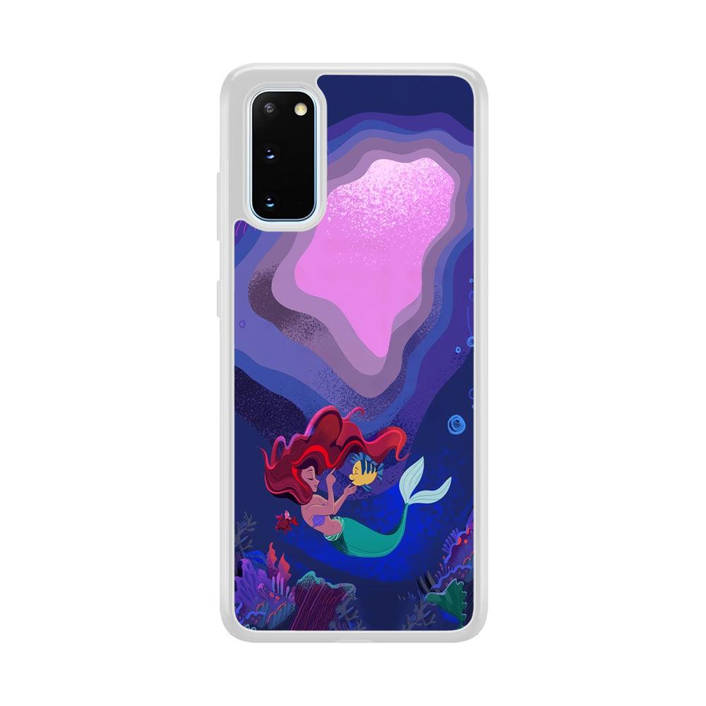 Ariel The Princess Deep of The Sea Samsung Galaxy S20 Case-Oxvistore