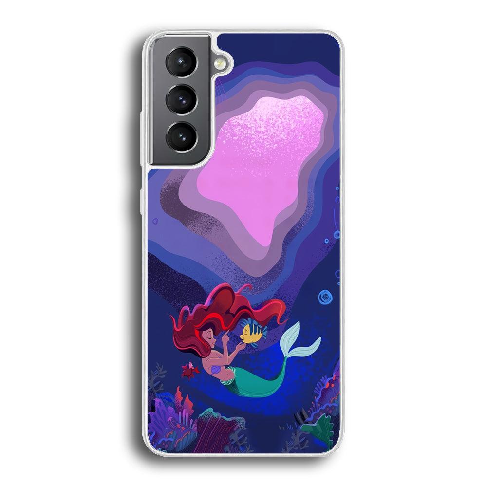 Ariel The Princess Deep of The Sea Samsung Galaxy S21 Case-Oxvistore