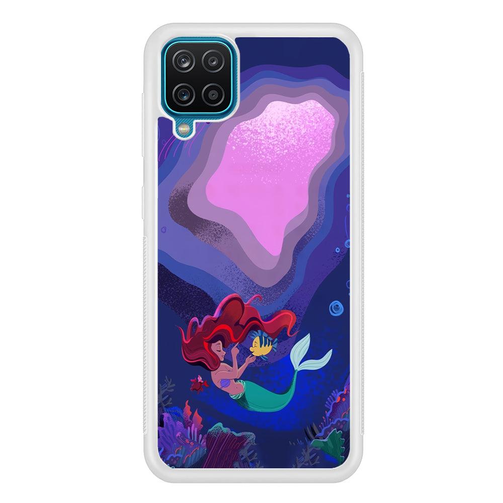 Ariel The Princess Deep of The Sea Samsung Galaxy A12 Case-Oxvistore