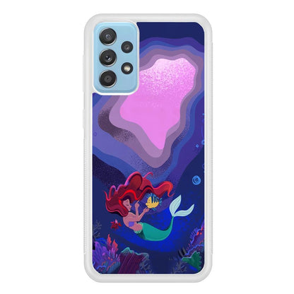 Ariel The Princess Deep of The Sea Samsung Galaxy A52 Case-Oxvistore