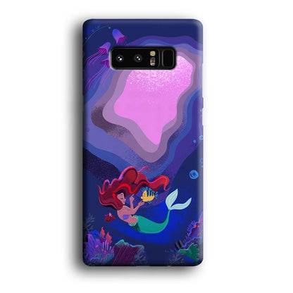 Ariel The Princess Deep of The Sea Samsung Galaxy Note 8 Case-Oxvistore