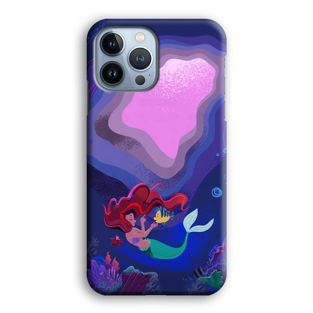 Ariel The Princess Deep of The Sea iPhone 14 Pro Case-Oxvistore