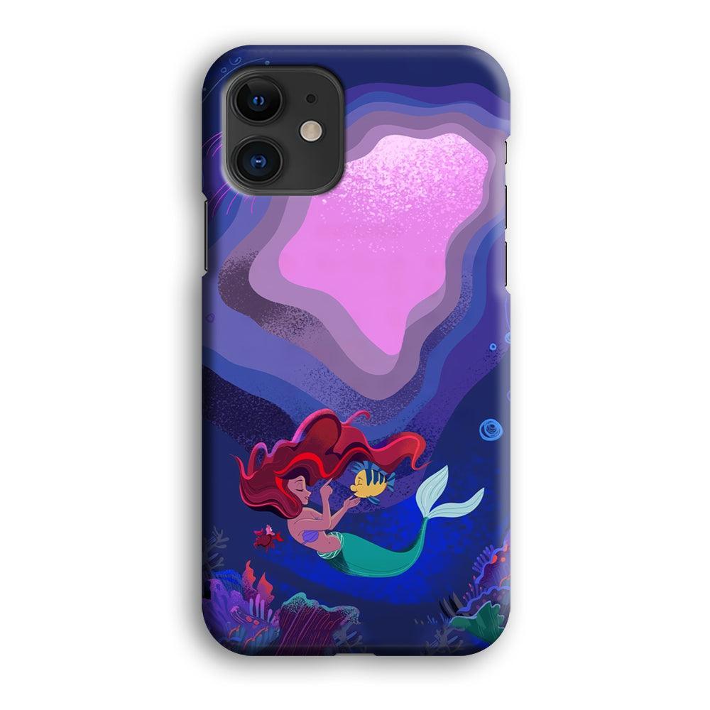 Ariel The Princess Deep of The Sea iPhone 12 Case-Oxvistore