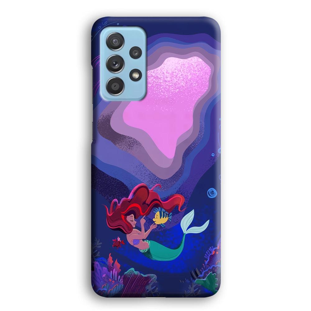 Ariel The Princess Deep of The Sea Samsung Galaxy A52 Case-Oxvistore