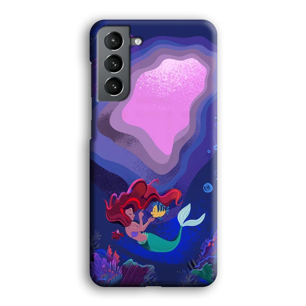 Ariel The Princess Deep of The Sea Samsung Galaxy S21 Case-Oxvistore