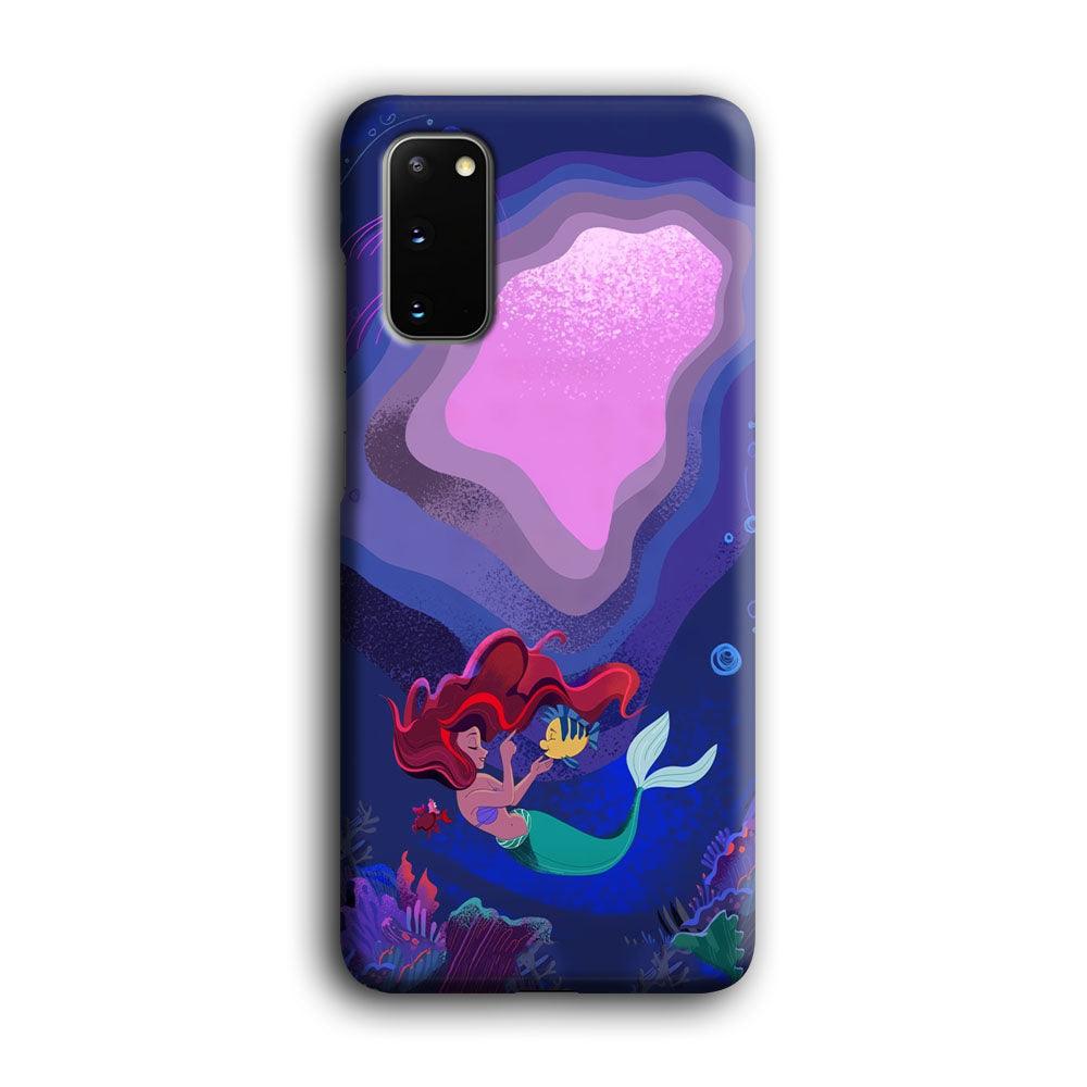 Ariel The Princess Deep of The Sea Samsung Galaxy S20 Case-Oxvistore