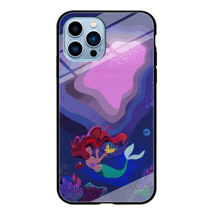 Ariel The Princess Deep of The Sea iPhone 15 Pro Case-Oxvistore