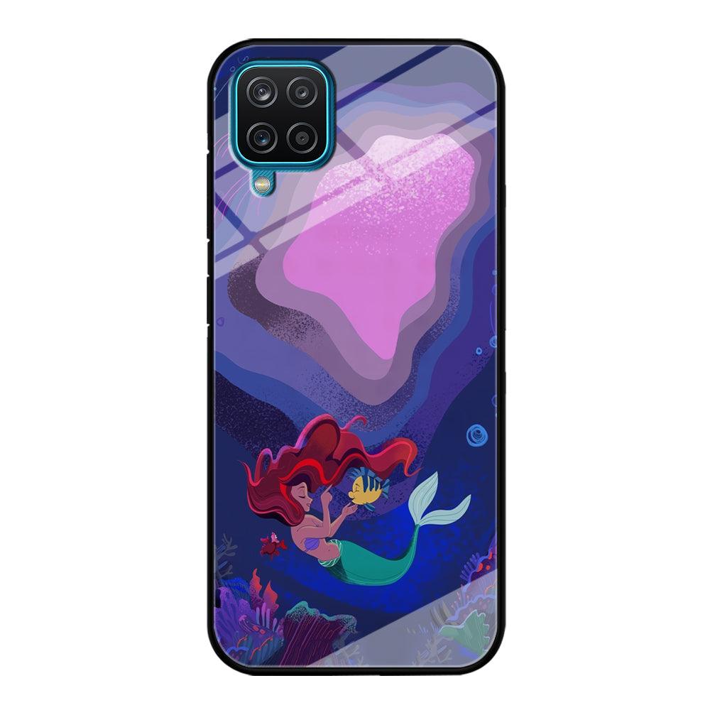 Ariel The Princess Deep of The Sea Samsung Galaxy A12 Case-Oxvistore