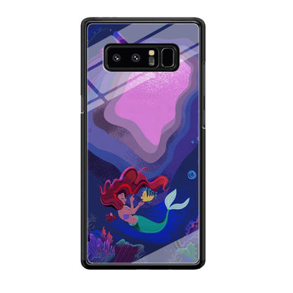 Ariel The Princess Deep of The Sea Samsung Galaxy Note 8 Case-Oxvistore