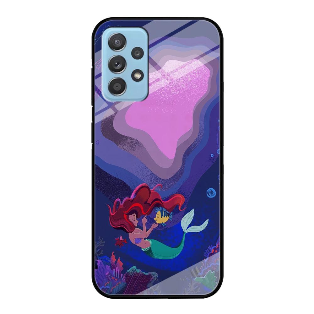 Ariel The Princess Deep of The Sea Samsung Galaxy A52 Case-Oxvistore