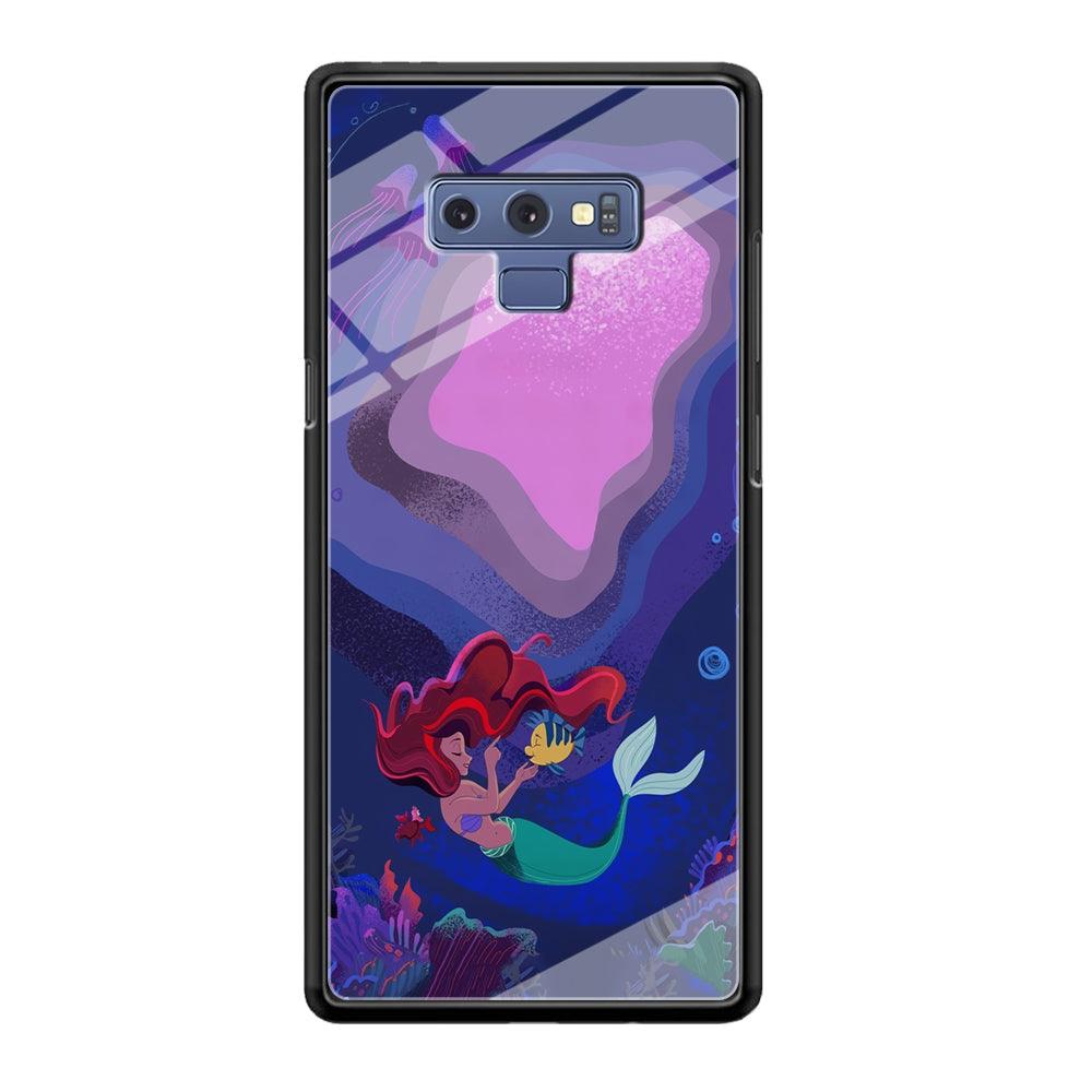 Ariel The Princess Deep of The Sea Samsung Galaxy Note 9 Case-Oxvistore