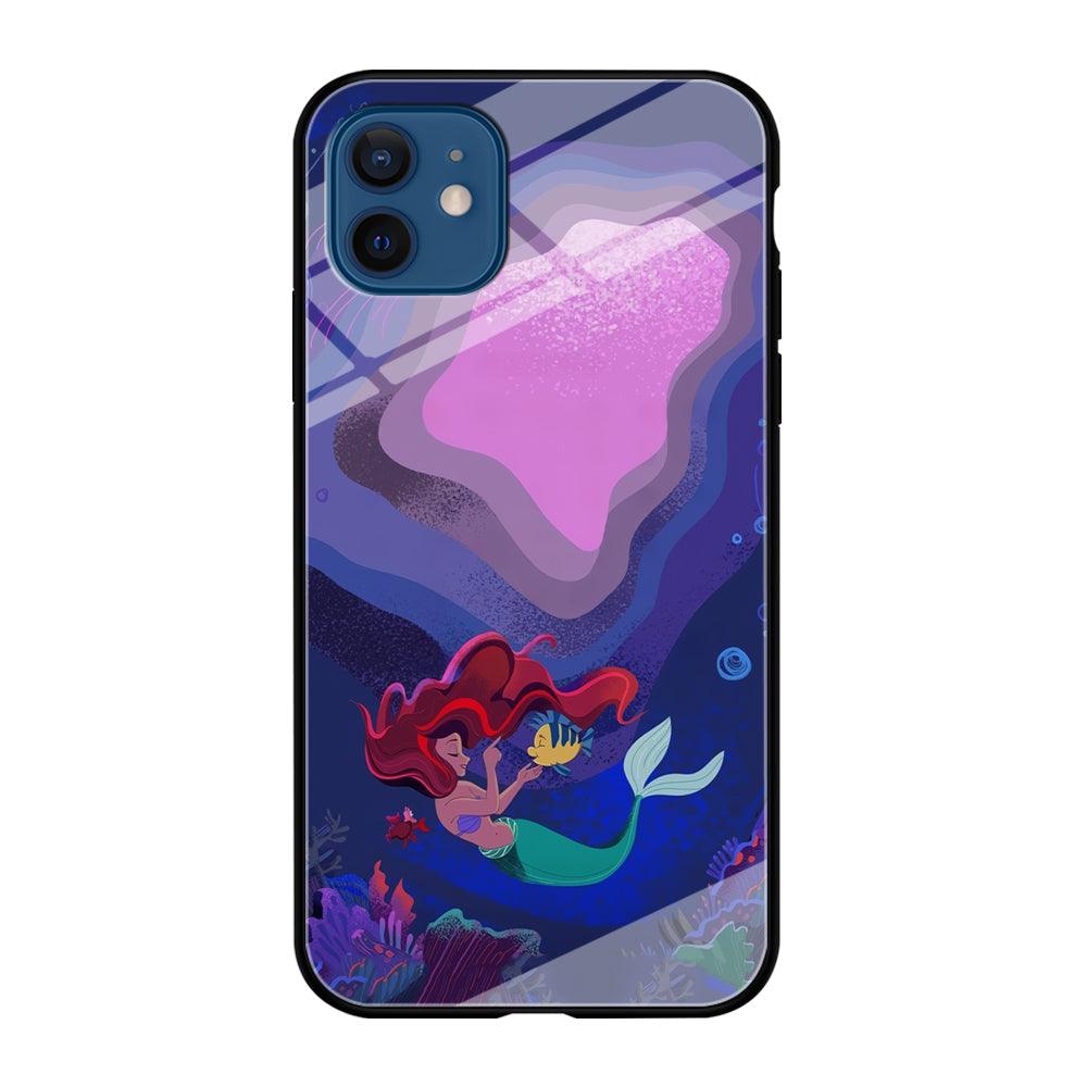 Ariel The Princess Deep of The Sea iPhone 12 Case-Oxvistore