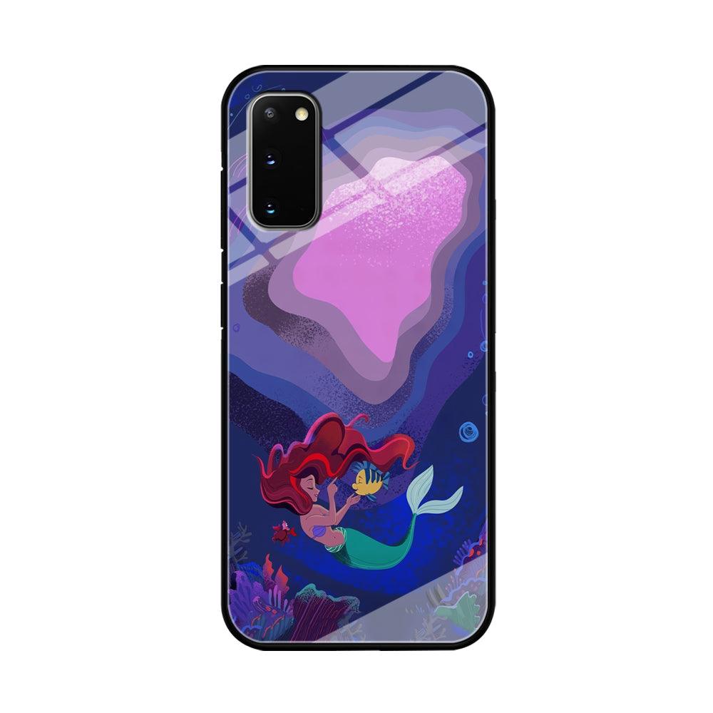 Ariel The Princess Deep of The Sea Samsung Galaxy S20 Case-Oxvistore