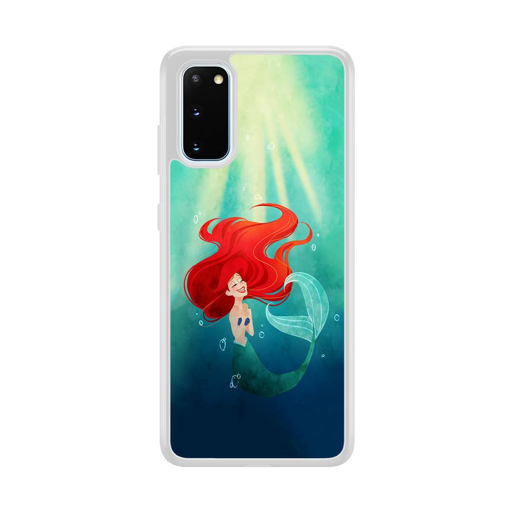 Ariel The Princess Happiness of Heart Samsung Galaxy S20 Case-Oxvistore