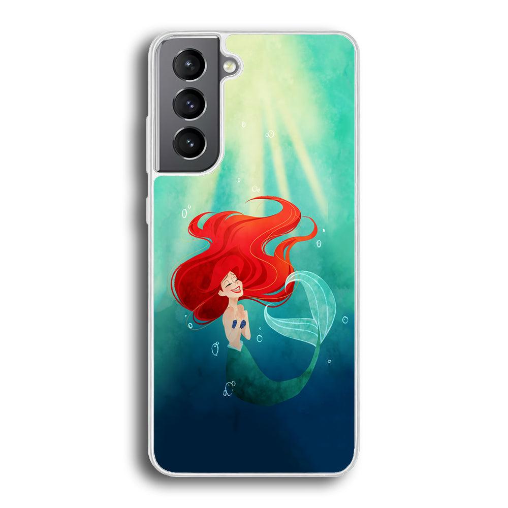 Ariel The Princess Happiness of Heart Samsung Galaxy S21 Case-Oxvistore