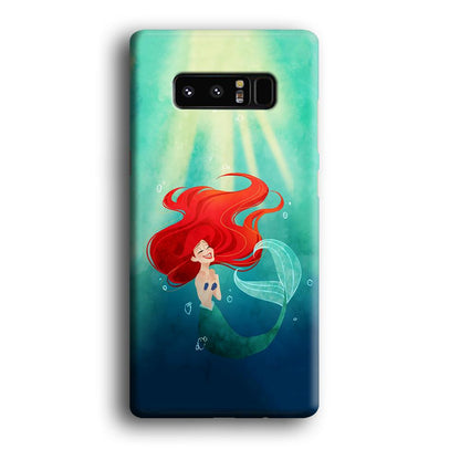 Ariel The Princess Happiness of Heart Samsung Galaxy Note 8 Case-Oxvistore