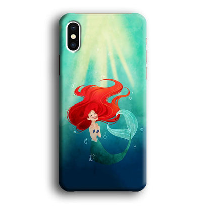 Ariel The Princess Happiness of Heart iPhone X Case-Oxvistore