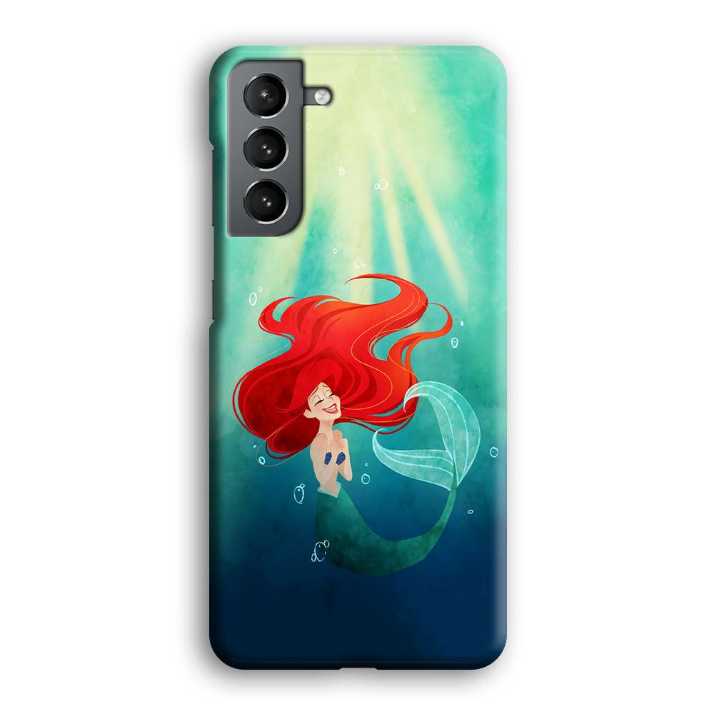 Ariel The Princess Happiness of Heart Samsung Galaxy S21 Case-Oxvistore