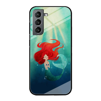 Ariel The Princess Happiness of Heart Samsung Galaxy S21 Case-Oxvistore