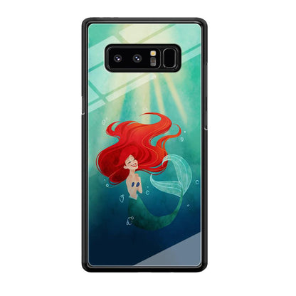 Ariel The Princess Happiness of Heart Samsung Galaxy Note 8 Case-Oxvistore