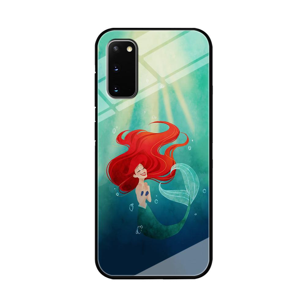 Ariel The Princess Happiness of Heart Samsung Galaxy S20 Case-Oxvistore