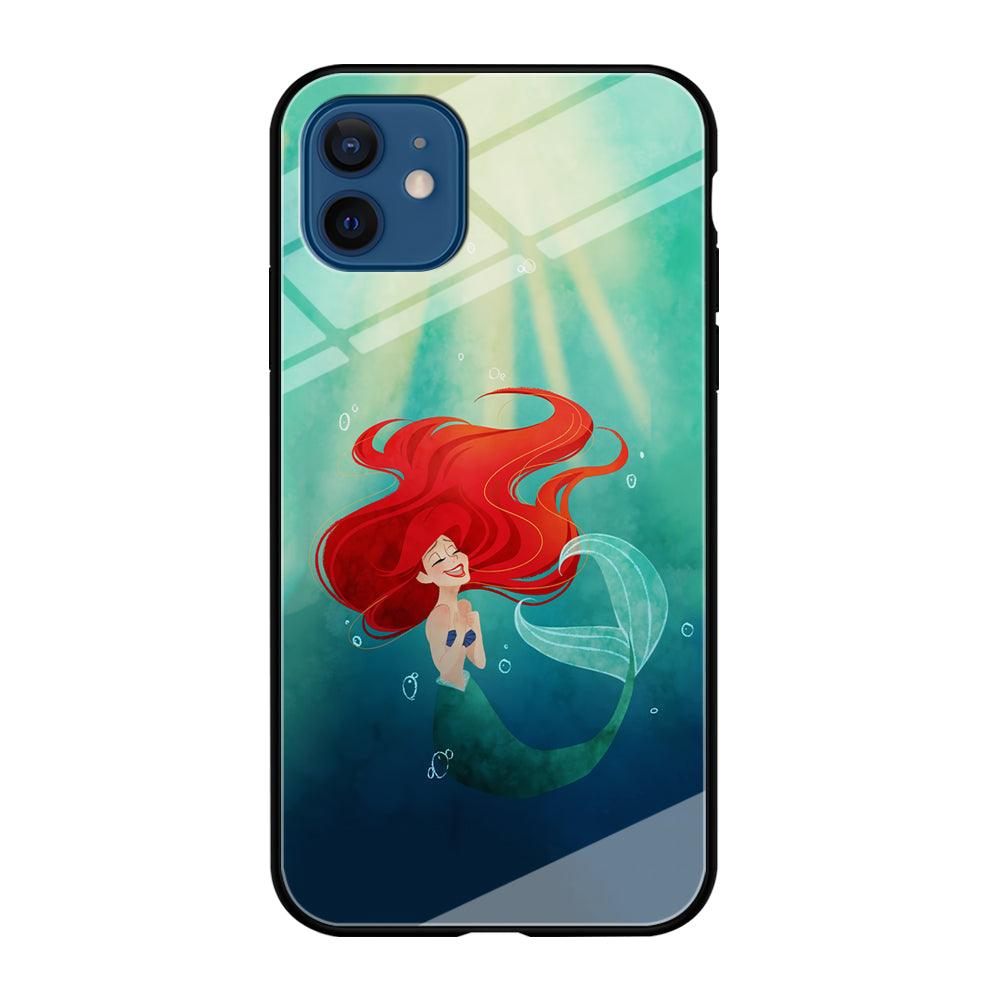 Ariel The Princess Happiness of Heart iPhone 12 Case-Oxvistore