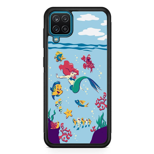 Ariel The Princess Orchestra of Sea Samsung Galaxy A12 Case-Oxvistore