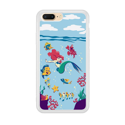 Ariel The Princess Orchestra of Sea iPhone 7 Plus Case-Oxvistore