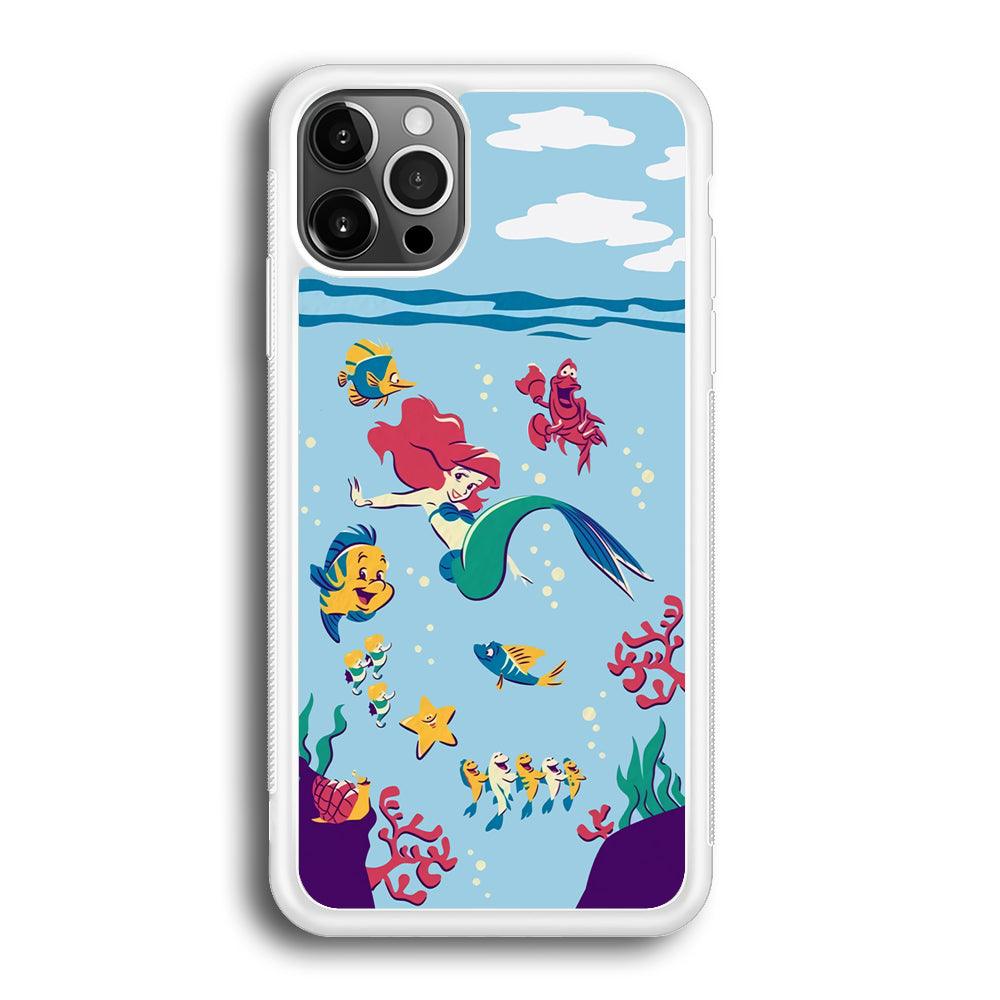 Ariel The Princess Orchestra of Sea iPhone 12 Pro Max Case-Oxvistore