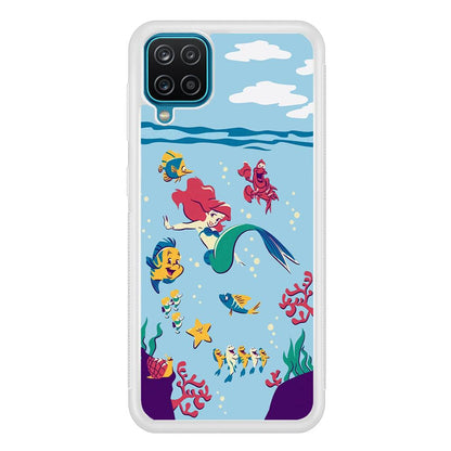 Ariel The Princess Orchestra of Sea Samsung Galaxy A12 Case-Oxvistore