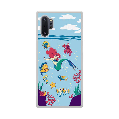 Ariel The Princess Orchestra of Sea Samsung Galaxy Note 10 Plus Case-Oxvistore