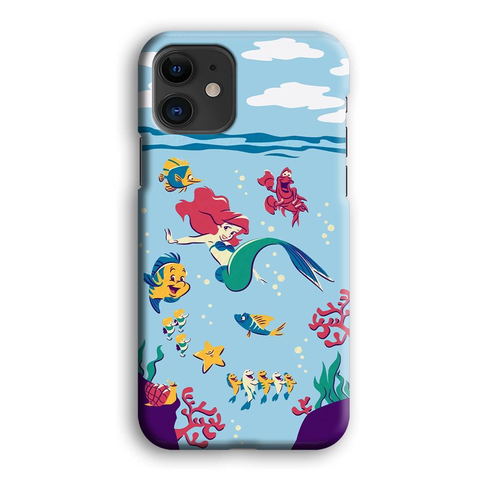 Ariel The Princess Orchestra of Sea iPhone 12 Case-Oxvistore