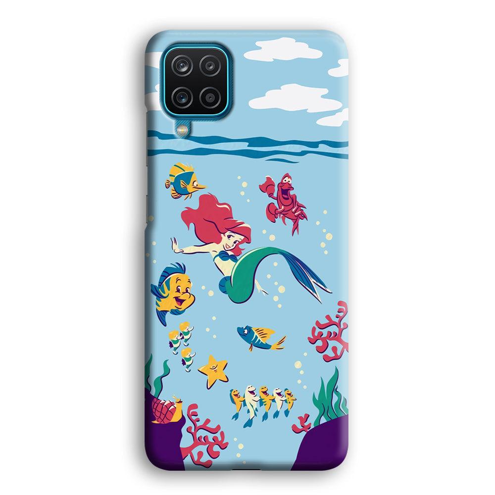 Ariel The Princess Orchestra of Sea Samsung Galaxy A12 Case-Oxvistore