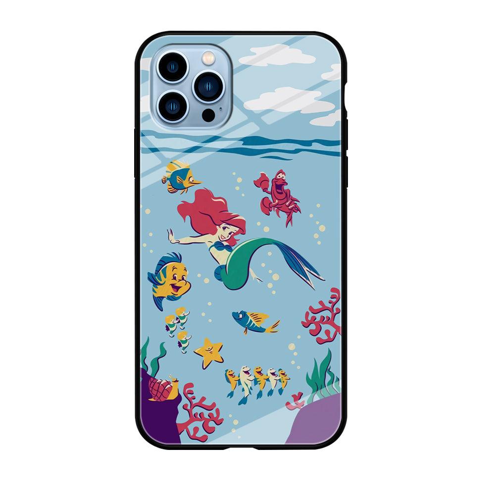 Ariel The Princess Orchestra of Sea iPhone 12 Pro Case-Oxvistore